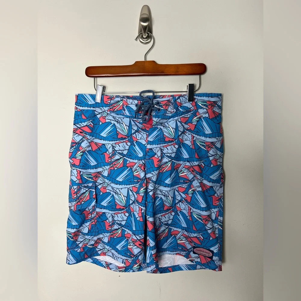 Vineyard Vines Men’s Bathing Suit Swim Trunks Shorts Size 33 514